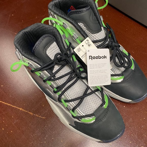 Reebok Question Mid Lace Up Basketball Shoes Sz 11 main image 6